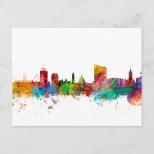 Carte Postale Cardiff Wales Skyline