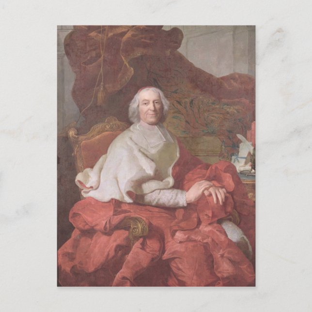 Carte Postale Cardinal Andre Hercule de Fleury (Devant)