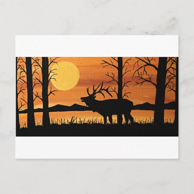 Carte Postale Caribou (Devant)