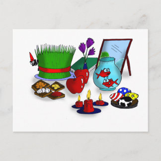 Carte Postale Caricature de Norooz