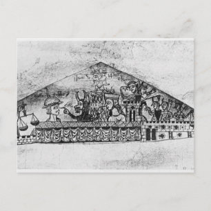 Carte Postale Caricature des Juifs anglais, d'un Haggadah