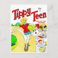 Caricature pour fille Ado de skateboard