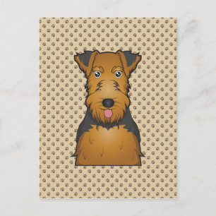 Carte Postale Caricature Welsh Terrier