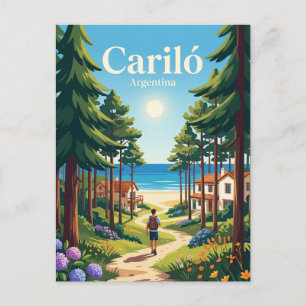 Carte Postale Cariló Argentine
