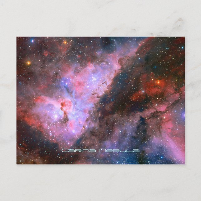 Carte Postale Carina Nebula - Notre univers époustouflant (Devant)