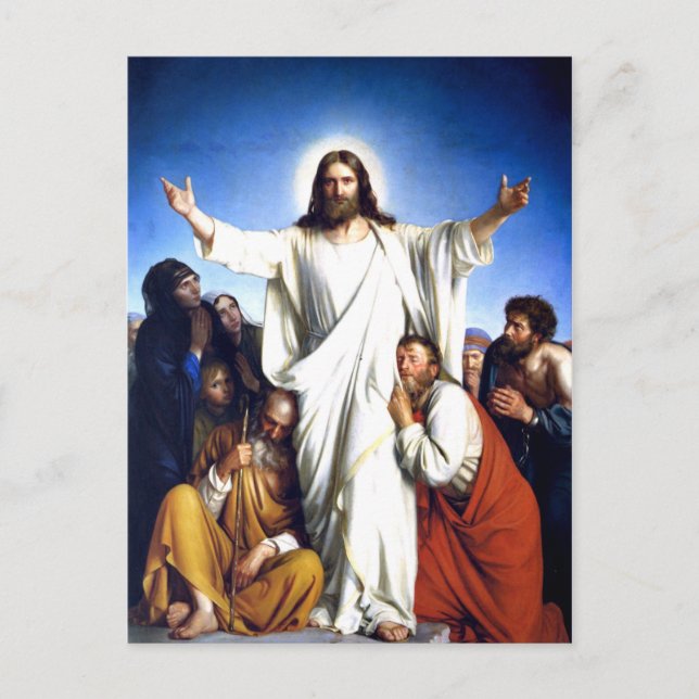 Carte Postale Carl Bloch, Christus Colsulator (Devant)