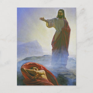 Carte Postale Carl Heinrich Bloch - Jésus Tempéré GC