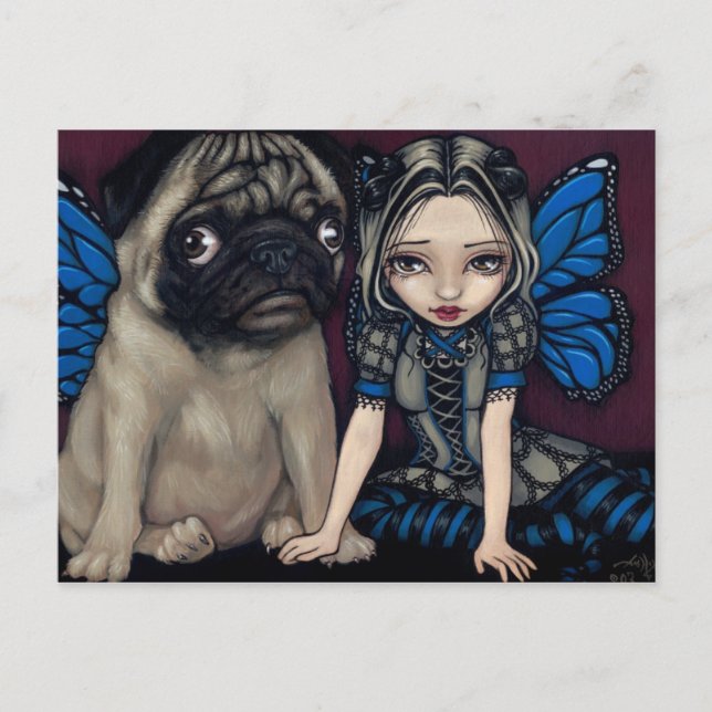 Carte postale "Carlin Pixie" (Devant)
