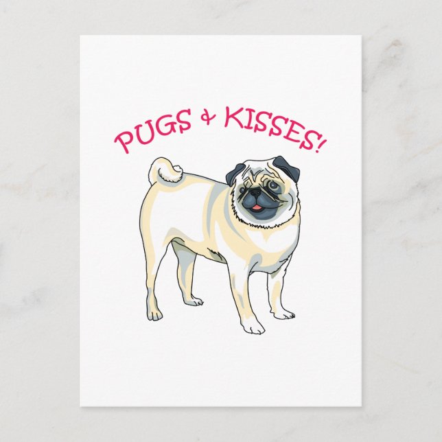 CARTE POSTALE CARLINS & KISSES ! (Devant)