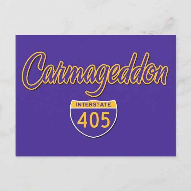 Carte Postale Carmageddon (Devant)