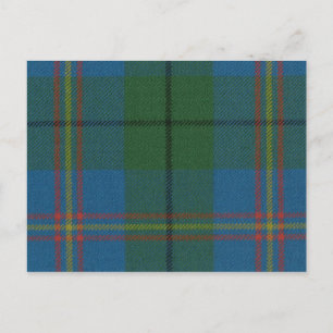 Carte postale Carmichael Ancienne Tartan Imprimer