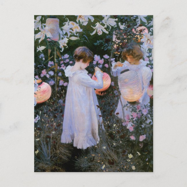 Carte Postale Carnation, Lily, Lily, Rose (Devant)