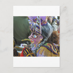 Carte Postale Carnaval à Oruro, la Bolivie