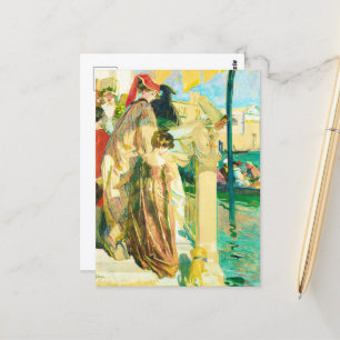 Carte Postale Carnaval à Venise, Lucien Simon