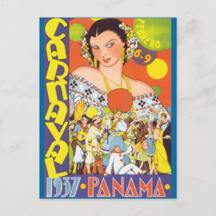 Carte Postale Carnaval au Panama