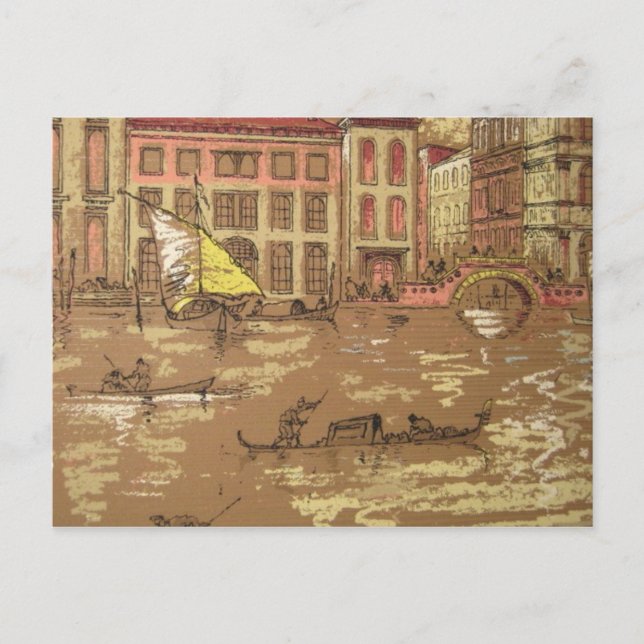 Carte Postale Carnaval de Venise (Devant)