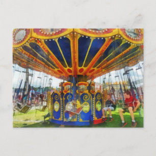 Carte Postale Carnaval - Super Swing Ride