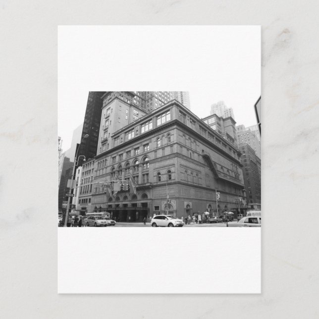 Carte Postale Carnegie Hall (Devant)