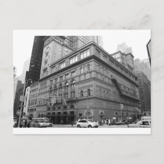 Carte Postale Carnegie Hall