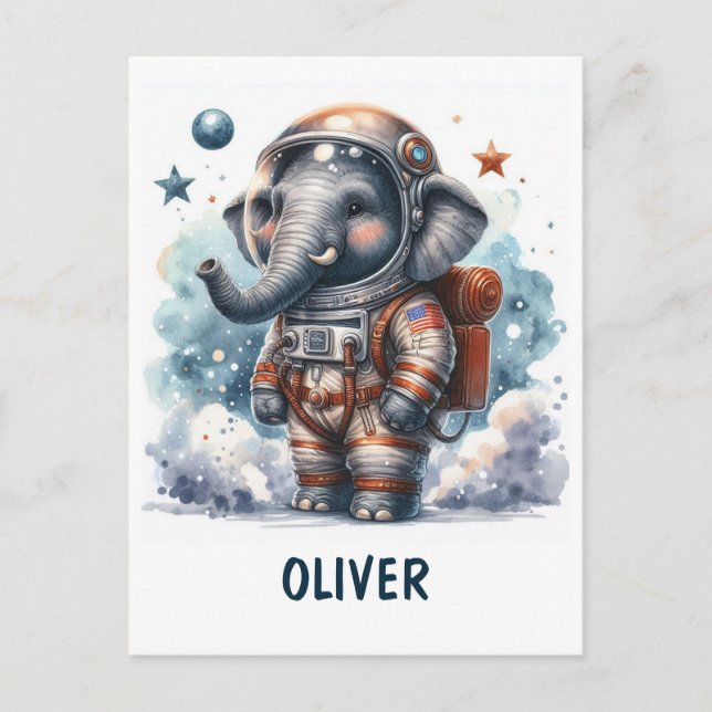 Carte Postale Carnet ÉLÉGANT POUR UN GARÇON COSMOMANUT (Devant)