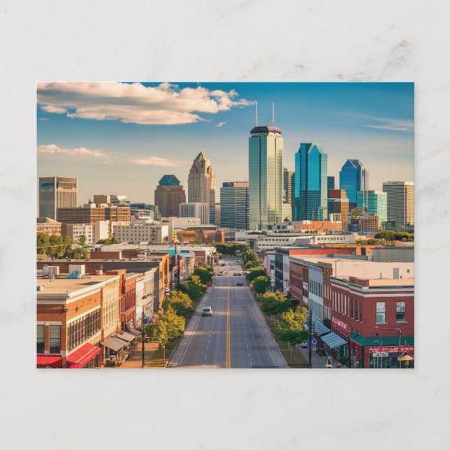 Carte Postale Caroline du Nord de Charlotte (Devant)