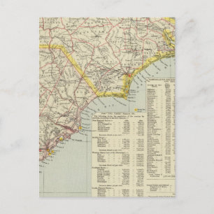 Carte Postale Caroline du Nord et Caroline du Sud 2