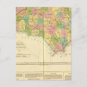 Carte Postale Caroline du Nord États-Unis