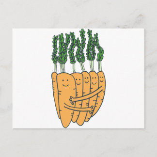 Carte Postale Carottes