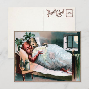 Carte postale Carottes couchage victoriennes