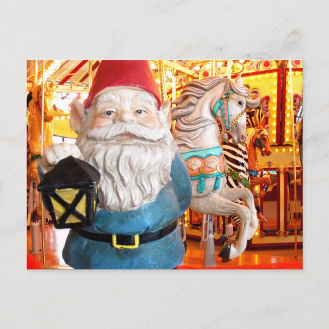 Carte Postale Carousel Gnome (Devant)