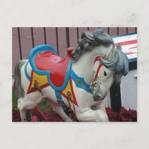 Carte postale Carousel Horse