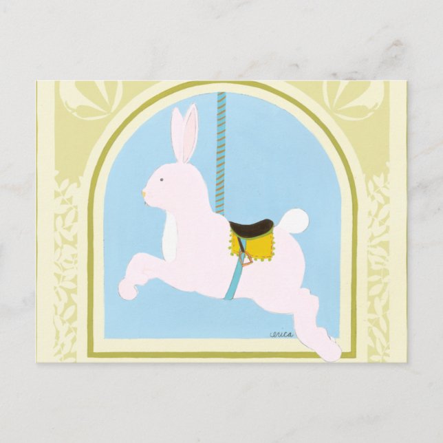Carte Postale Carousel Rabat par Juin Erica Vess (Devant)