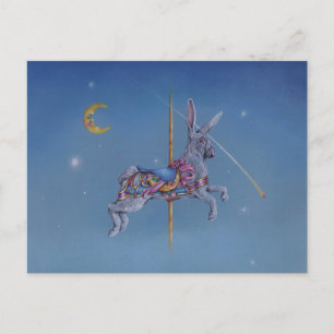 Carte postale - Carousel Rabbit
