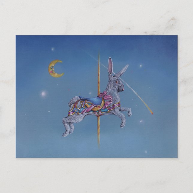 Carte postale - Carousel Rabbit (Devant)