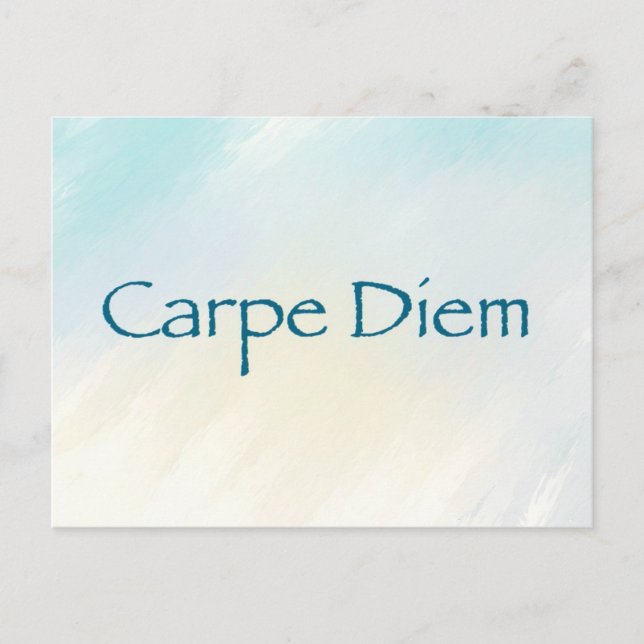 Carte postale Carpe Diem (Devant)