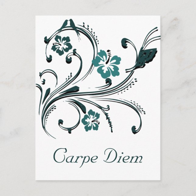 Carte postale Carpe Diem (Devant)