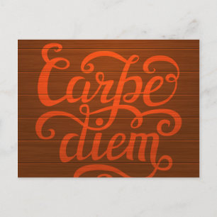 Carte Postale Carpe Diem'