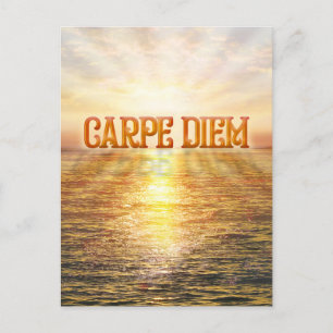 Carte Postale Carpe Diem