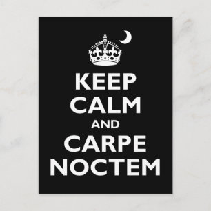 Carte Postale Carpe Noctem !