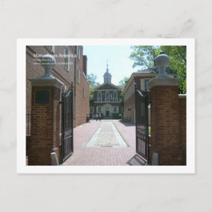 Carte Postale Carpenters Hall, Philadelphie