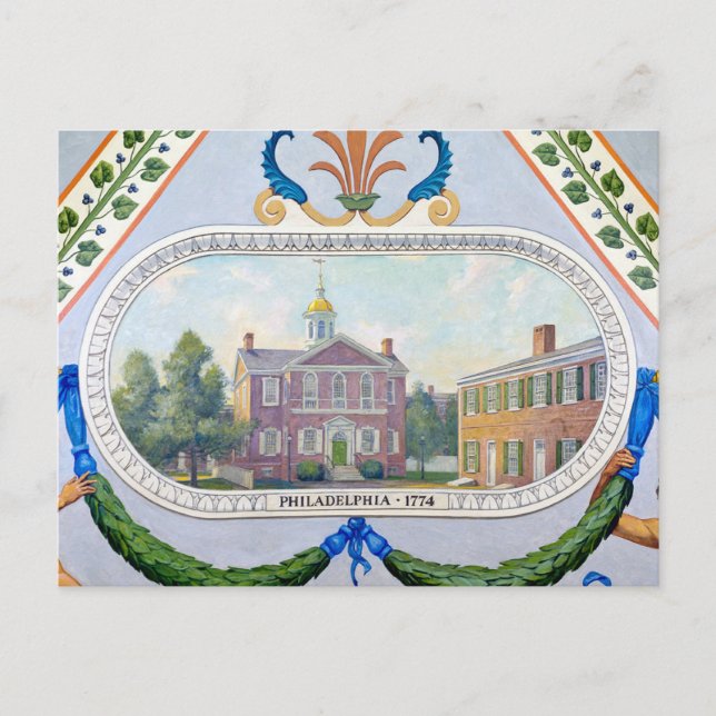Carte Postale Carpenters' Hall - Philadelphie, Pennsylvanie (Devant)