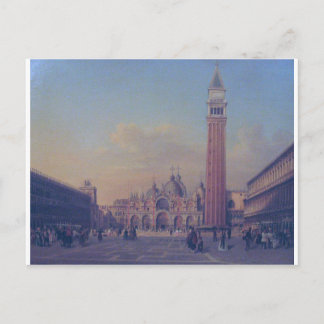 Carte Postale Carré de Saint-Marc à Venise avec l'armée autrichi