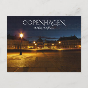 Carte Postale Carré royal de Copenhague