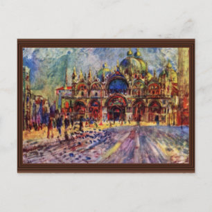 Carte Postale Carré Saint-Marc À Venise Par Pierre-Auguste