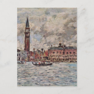Carte Postale Carré San Marco à Venise par Eugene Boudin