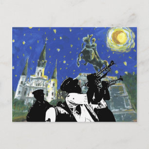 Carte Postale Carré Starry Night Jackson