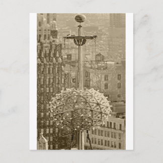 Carte Postale CARRÉ TEMPS vintage