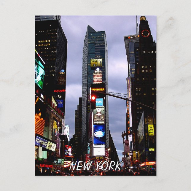 Carte postale Carré Times New York Souvenir Card (Devant)