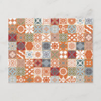 Carreau marocain orange