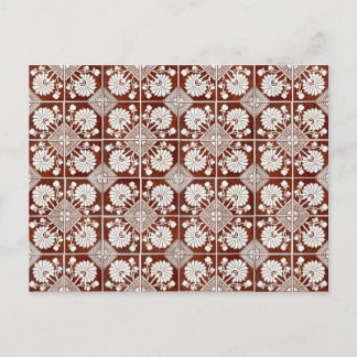 Carte Postale Carreaux de céramique